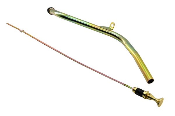 Steel TorqueFlite 727 Locking Transmission Dipstick – Fits Chrysler 727 – Bellhousing Mount – Zinc Finish