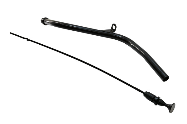 Steel TorqueFlite 727 Locking Transmission Dipstick – Fits Chrysler 727 – Bellhousing Mount – Black