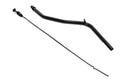 Steel TH350 Locking Transmission Dipstick – Fits Chevy/GM TH350 – Bellhousing Mount – Black