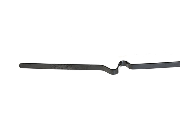 Steel TH350 Locking Transmission Dipstick – Fits Chevy/GM TH350 – Bellhousing Mount – Black