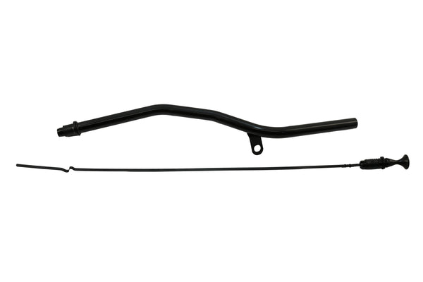 Steel Transmission Dipstick – Locking Style – Fits Chevy/GM TH700 / 4L60E – Bellhousing Mount – Black