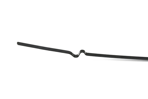 Steel Transmission Dipstick – Locking Style – Fits Chevy/GM TH700 / 4L60E – Bellhousing Mount – Black