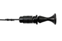 Steel Transmission Dipstick – Locking Style – Fits Chevy/GM TH700 / 4L60E – Bellhousing Mount – Black