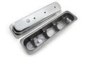 Aluminum 1987–97 Chevy Short Valve Covers Center Bolt – Smooth – Polished