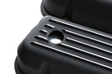 Aluminum Ford Small Block 289-302-351W-5.0L Tall Full Finned Valve Covers – Black Finish