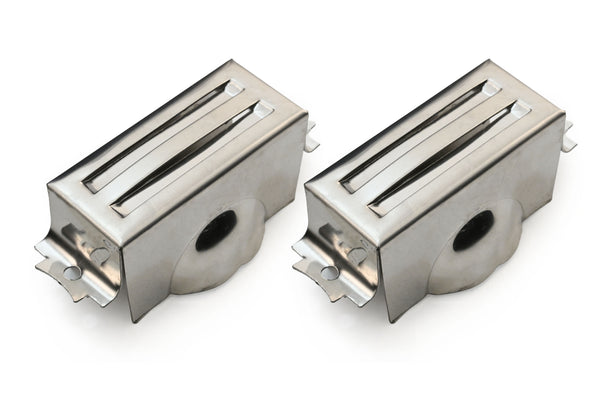 Aluminum Tall Valve Covers Fits 1958–86 Chevy Small Block 283/305 / 327/350 / 383/400 – Full Finned – Polished Finish