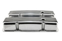 Aluminum Tall Valve Covers Fits 1958–86 Chevy Small Block 283/305 / 327/350 / 383/400 – Full Finned – Polished Finish