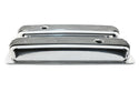 Aluminum 1987–97 Chevy Short Valve Covers Center Bolt – Full Finned – Polished