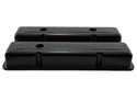 1958-86 CHEVY SMALL BLOCK 283-305-327-350-400 OEM STYLE SHORT VALVE COVERS - BLACK
