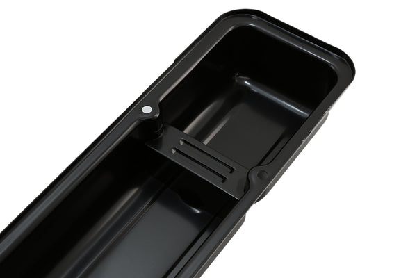 1958-86 CHEVY SMALL BLOCK 283-305-327-350-400 OEM STYLE SHORT VALVE COVERS - BLACK