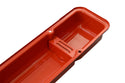 1958-86 CHEVY SMALL BLOCK 283-305-327-350-400 OEM STYLE SHORT VALVE COVERS - ORANGE