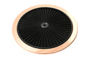 Cotton Universal Top-Flow Round Washable Air Cleaner Top – Black Filter with Copper Ring
