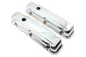 1968-81 BUICK SMALL BLOCK 350 SHORT STEEL VALVE COVERS - CHROME