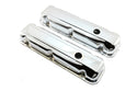 1968-81 BUICK SMALL BLOCK 350 SHORT STEEL VALVE COVERS - CHROME