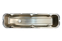 1968-81 BUICK SMALL BLOCK 350 SHORT STEEL VALVE COVERS - CHROME