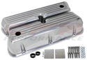 Aluminum Ford Small Block 289-302-351W-5.0L Tall Full Finned Valve Covers – Polished Finish
