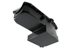 STEEL 1958-79 CHEVY SB 283-400 IMCA CIRCLE TRACK RACING OIL PAN W-INSPECTION PLUG - BLACK