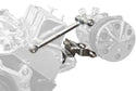 Sanden 508 Adjustable A/C Header Bracket Kit Fits SBC – Black