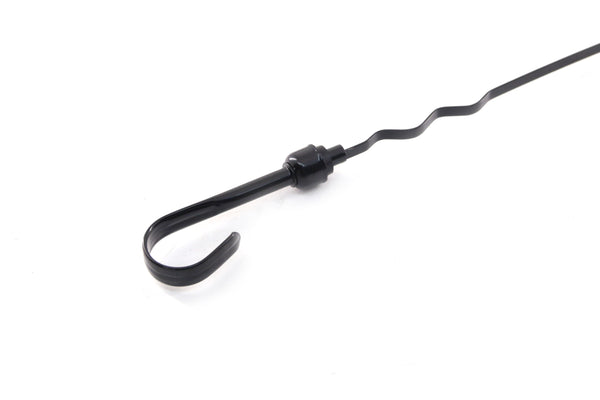 Steel Oil Pan Dipstick – 1983-1993 Ford Mustang 427/460 7.5L Engine, Black Finish | High-Performance Replacement Dipstick Tube