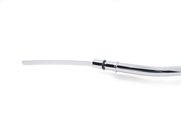 Steel Oil Pan Dipstick – 1983-1993 Ford Mustang 427/460 7.5L Engine, Chrome Finish | High-Performance Replacement Dipstick Tube