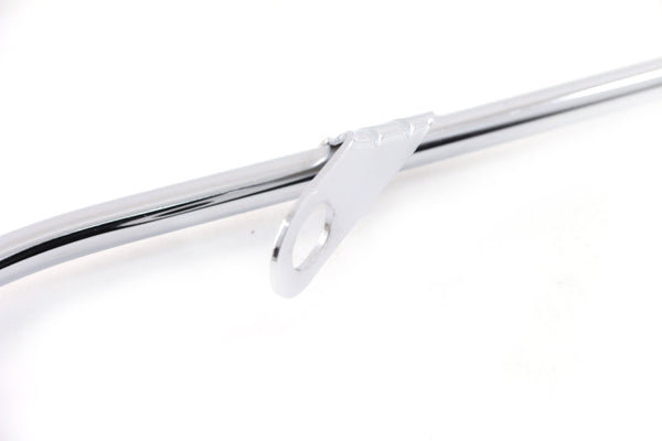 Steel Oil Pan Dipstick – 1983-1993 Ford Mustang 427/460 7.5L Engine, Chrome Finish | High-Performance Replacement Dipstick Tube
