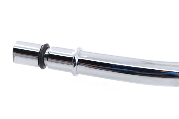 Steel Oil Pan Dipstick – 1983-1993 Ford Mustang 427/460 7.5L Engine, Chrome Finish | High-Performance Replacement Dipstick Tube