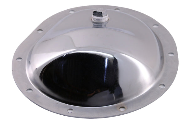 1978-91 CHEVY-GMC TRUCK CHROME STEEL FRONT DIFFERENTIAL COVER - 10 BOLT W- 8.5" RING GEAR