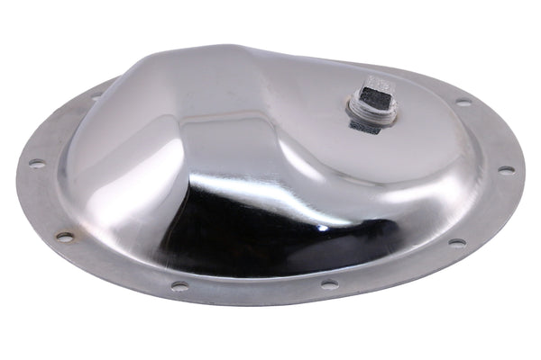 1978-91 CHEVY-GMC TRUCK CHROME STEEL FRONT DIFFERENTIAL COVER - 10 BOLT W- 8.5" RING GEAR