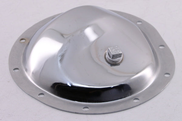1978-91 CHEVY-GMC TRUCK CHROME STEEL FRONT DIFFERENTIAL COVER - 10 BOLT W- 8.5" RING GEAR