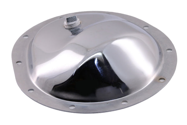 1978-91 CHEVY-GMC TRUCK CHROME STEEL FRONT DIFFERENTIAL COVER - 10 BOLT W- 8.5" RING GEAR