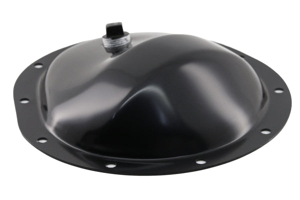 1978-91 CHEVY-GMC TRUCK BLACK STEEL FRONT DIFFERENTIAL COVER - 10 BOLT W- 8.5" RING GEAR