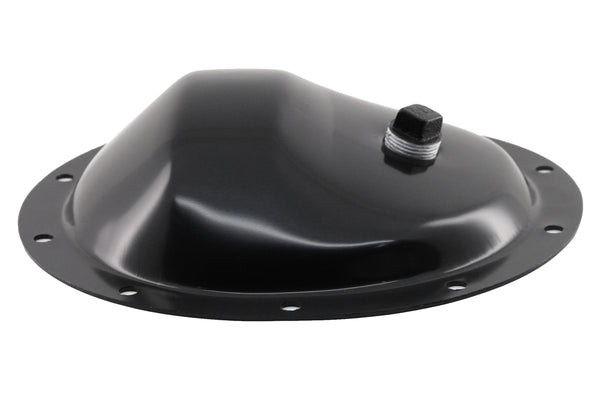 1978-91 CHEVY-GMC TRUCK BLACK STEEL FRONT DIFFERENTIAL COVER - 10 BOLT W- 8.5" RING GEAR