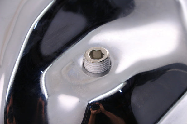 1974-UP DODGE-JEEP-MOPAR CHROME STEEL REAR DIFFERENTIAL COVER - 12 BOLT W- 9.25" RING GEAR