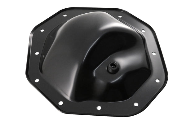 1974-UP DODGE-JEEP-MOPAR BLACK STEEL REAR DIFFERENTIAL COVER - 12 BOLT W- 9.25" RING GEAR