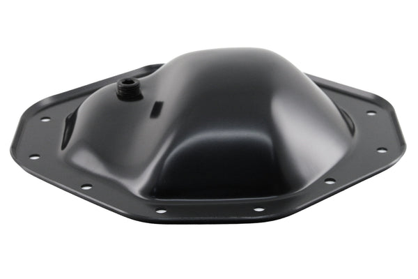 1974-UP DODGE-JEEP-MOPAR BLACK STEEL REAR DIFFERENTIAL COVER - 12 BOLT W- 9.25" RING GEAR
