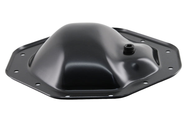 1974-UP DODGE-JEEP-MOPAR BLACK STEEL REAR DIFFERENTIAL COVER - 12 BOLT W- 9.25" RING GEAR
