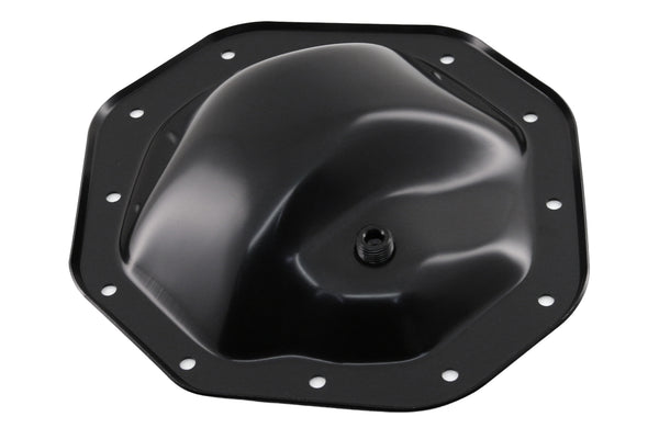 1974-UP DODGE-JEEP-MOPAR BLACK STEEL REAR DIFFERENTIAL COVER - 12 BOLT W- 9.25" RING GEAR
