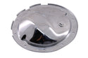 1964-UP CHEVY-GM CHROME STEEL REAR DIFFERENTIAL COVER - 10 BOLT W- 8.5" RING GEAR