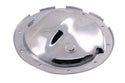 1964-UP CHEVY-GM CHROME STEEL REAR DIFFERENTIAL COVER - 10 BOLT W- 8.5" RING GEAR
