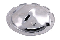 1964-UP CHEVY-GM CHROME STEEL REAR DIFFERENTIAL COVER - 10 BOLT W- 8.5" RING GEAR
