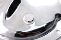 1964-UP CHEVY-GM CHROME STEEL REAR DIFFERENTIAL COVER - 10 BOLT W- 8.5" RING GEAR