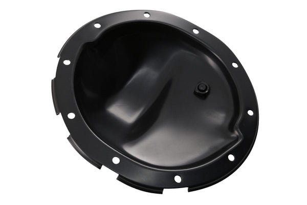 1964-UP CHEVY-GM BLACK STEEL REAR DIFFERENTIAL COVER - 10 BOLT W- 8.5" RING GEAR