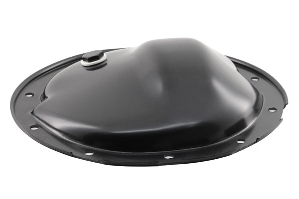 1964-UP CHEVY-GM BLACK STEEL REAR DIFFERENTIAL COVER - 10 BOLT W- 8.5" RING GEAR