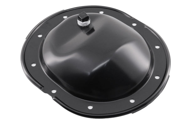 1961-89 CHRYSLER-MOPAR BLACK STEEL REAR DIFFERENTIAL COVER - 10 BOLT W- 8.25" RING GEAR