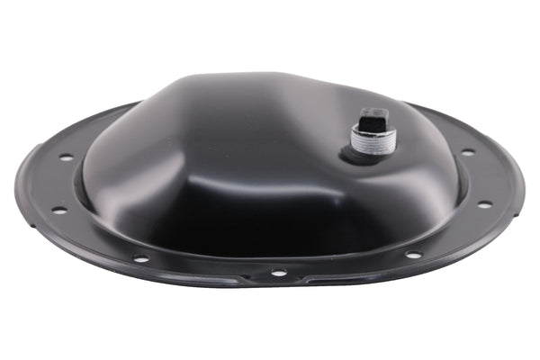 1961-89 CHRYSLER-MOPAR BLACK STEEL REAR DIFFERENTIAL COVER - 10 BOLT W- 8.25" RING GEAR