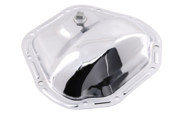 1966-UP DODGE-FORD DANA 60 CHROME STEEL FRONT-REAR DIFFERENTIAL COVER - 10 BOLT