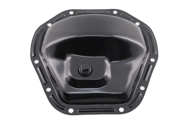 1966-UP DODGE-FORD DANA 60 BLACK STEEL FRONT-REAR DIFFERENTIAL COVER - 10 BOLT