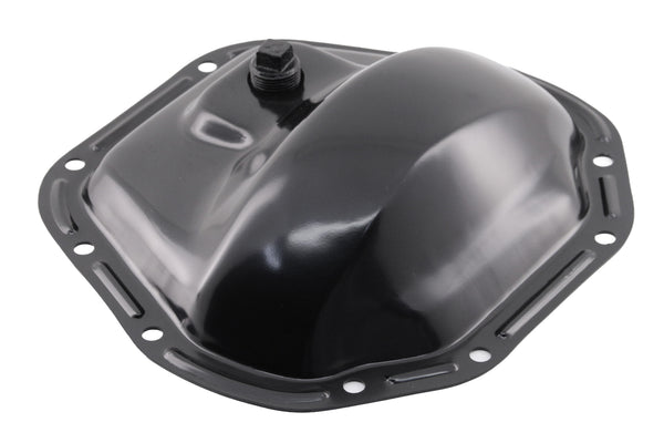 1966-UP DODGE-FORD DANA 60 BLACK STEEL FRONT-REAR DIFFERENTIAL COVER - 10 BOLT