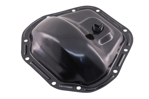 1966-UP DODGE-FORD DANA 60 BLACK STEEL FRONT-REAR DIFFERENTIAL COVER - 10 BOLT