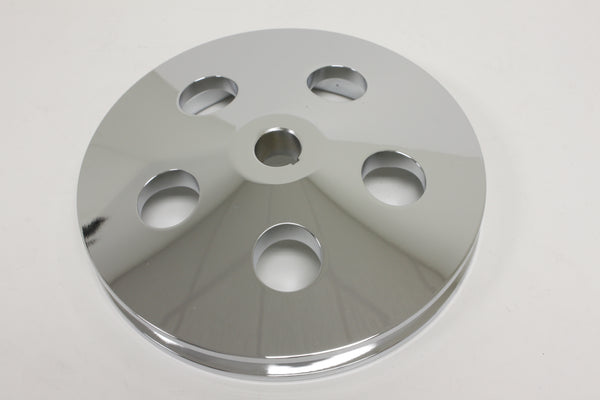 1955-72 CHEVY-GM ALUMINUM KEY-WAY POWER STEERING PUMP PULLEY - MACHINED